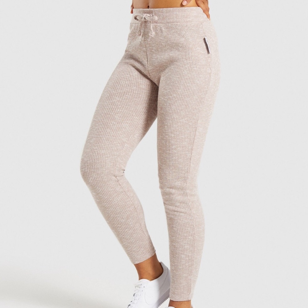 Gymshark Slounge Leggings Taupe